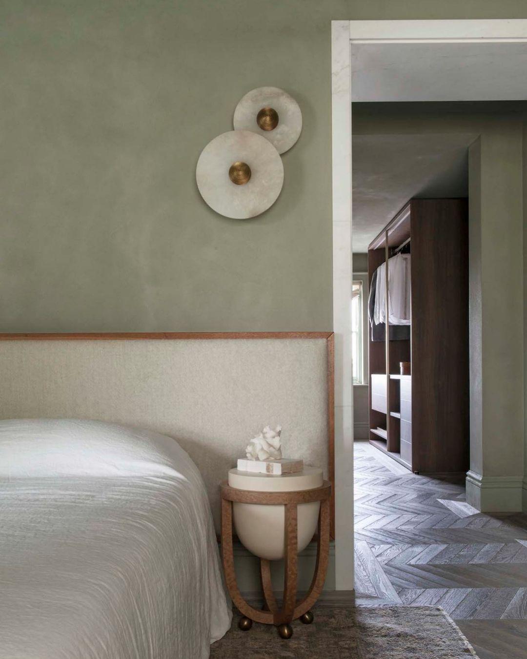 Classic White Round LED Ceiling Wall Light