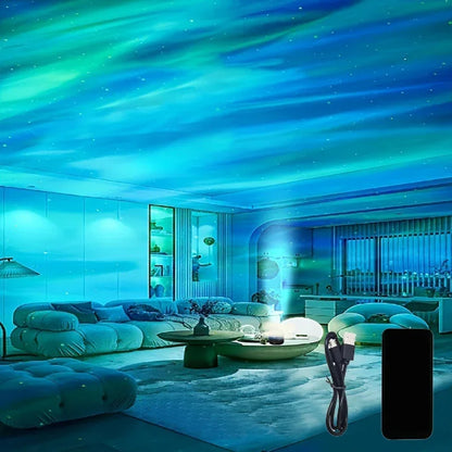 Colorful Night Sky Projector with Music and Remote Control