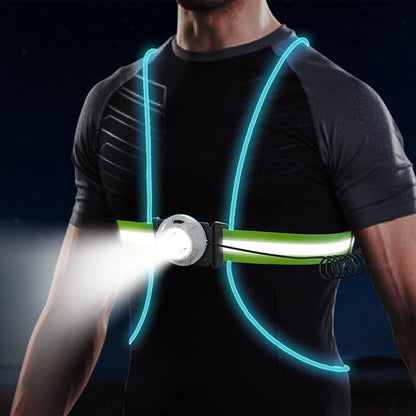 Bright Reflective LED Safety Running Vest