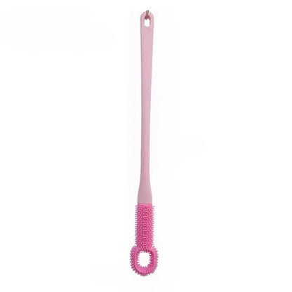 Gentle Silicone Foot Exfoliator Long Handle Brush - Halri