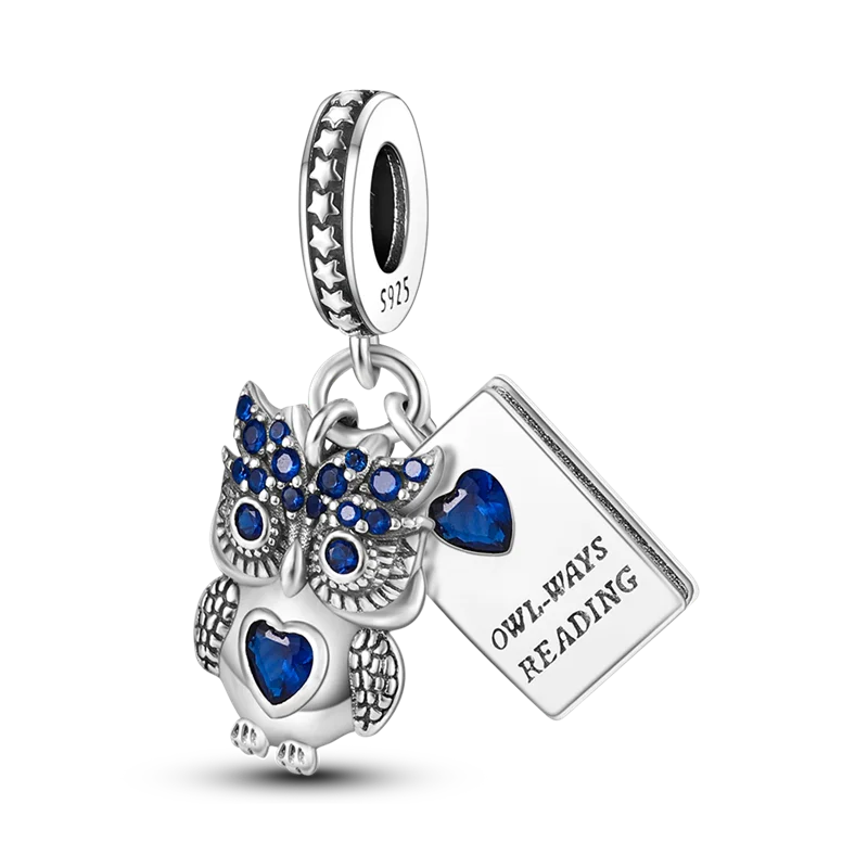 Colorful Animal Silver Charm Beads for Pandora Bracelet