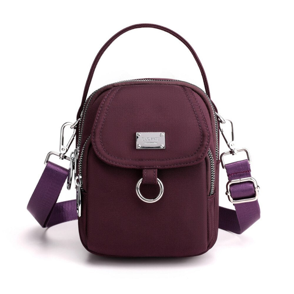 Stylish Leather Crossbody Women's Messenger Purse