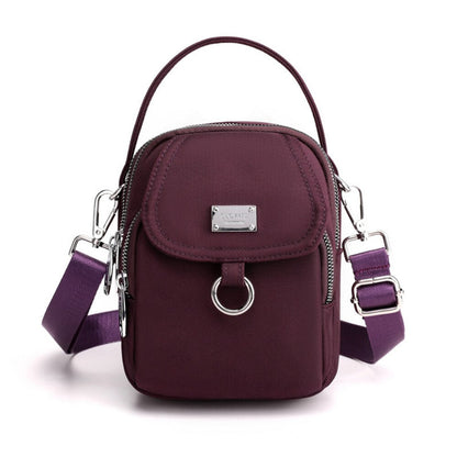 Stylish Leather Crossbody Women's Messenger Purse