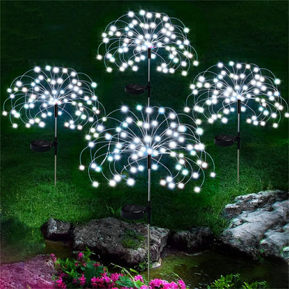Colorful Solar Powered Fairy Garden Lights