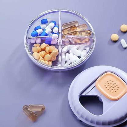 Compact Portable Daily Pill Box