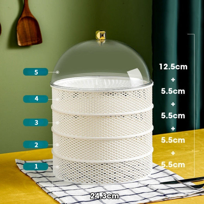 Clear Stackable Kitchen Food Lids