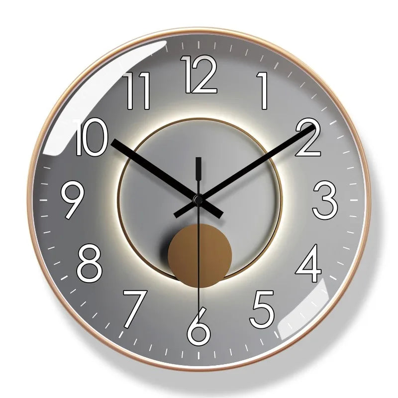 Stylish Round Wall Clock for Home Decor