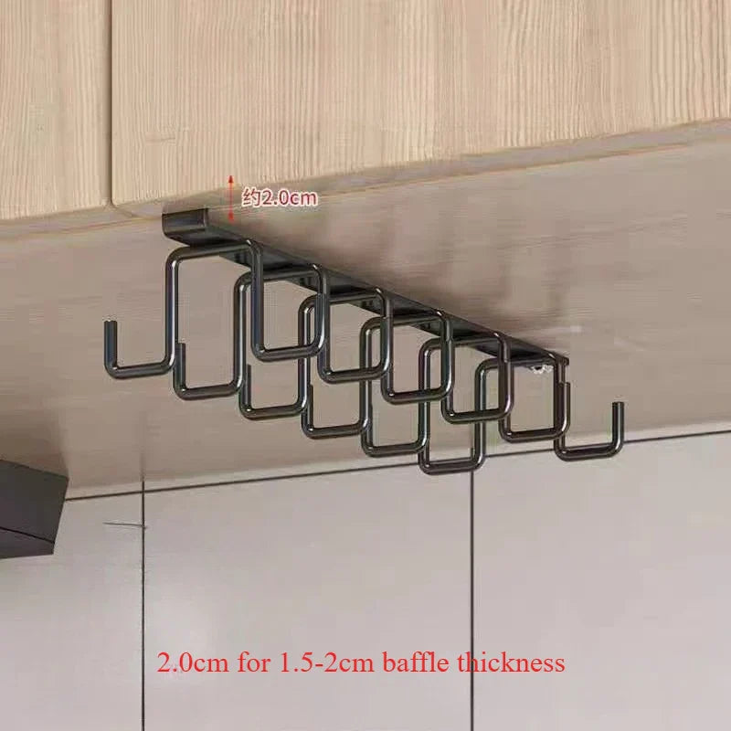 Strong Metal Hooks for Kitchen Wall & Coat Rack