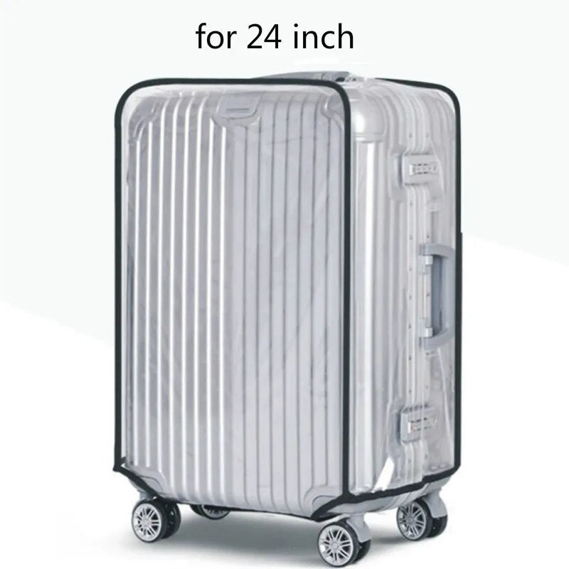 Clear Protective Travel Luggage Cover