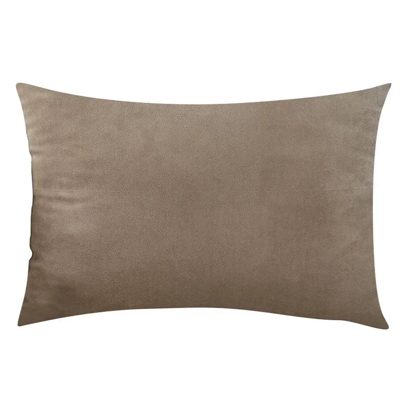 Elegant Black Velvet Pillow Cover