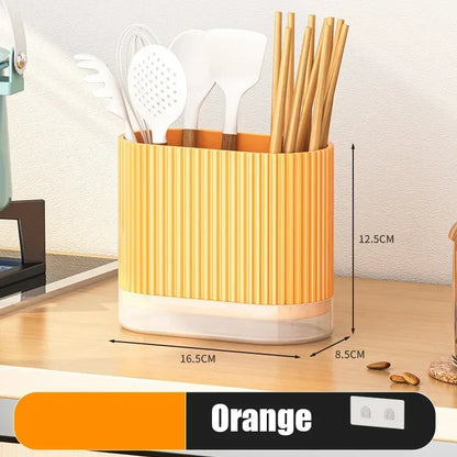 Easy Install Kitchen Utensil Holder Wall Mount