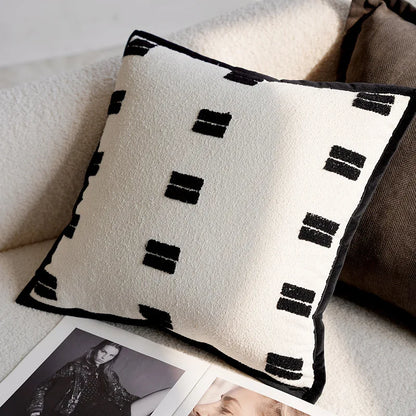 Elegant Horse Pattern Throw Pillow for Home Decor