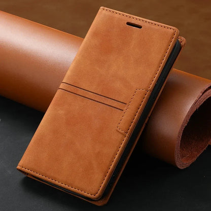Slim Phone Wallet Case for Google Pixel - Magnetic Card Slot Cover