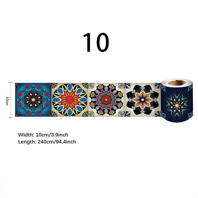 Easy Peel Waterproof Border Wall Tape