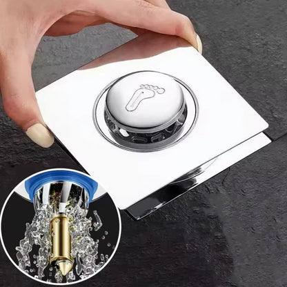 Odor-Free Pop Up Bathroom Drain Screen
