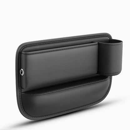 Premium Leather Car Seat Storage Cup Holder Organizer