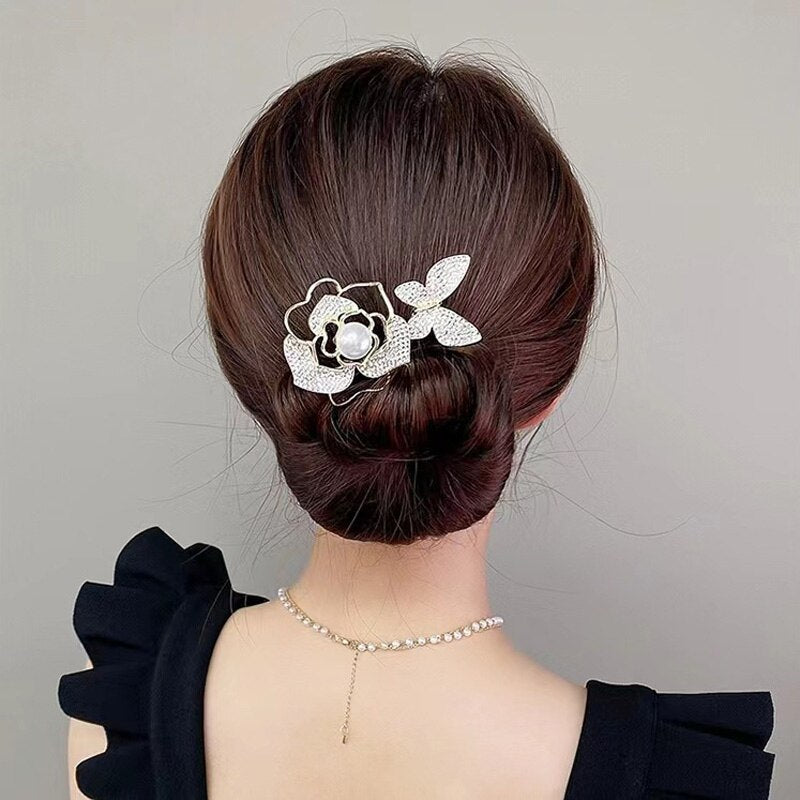 Clear Easy Spiral Hair Pins
