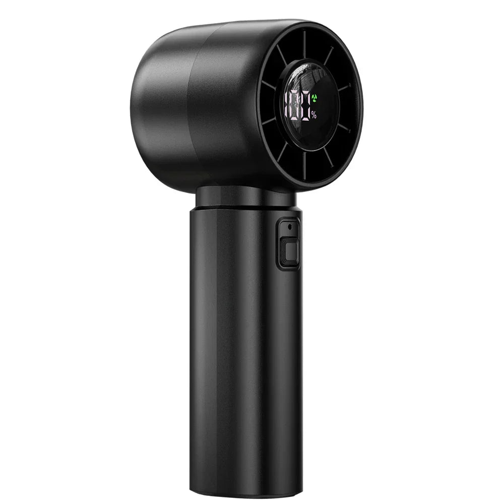 Portable Mini Handheld Fan with LED Screen