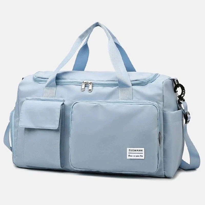 Spacious 35L Travel Backpack with Shoe Pocket