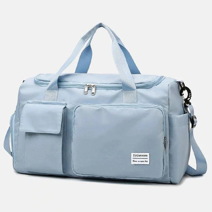 Spacious 35L Travel Backpack with Shoe Pocket