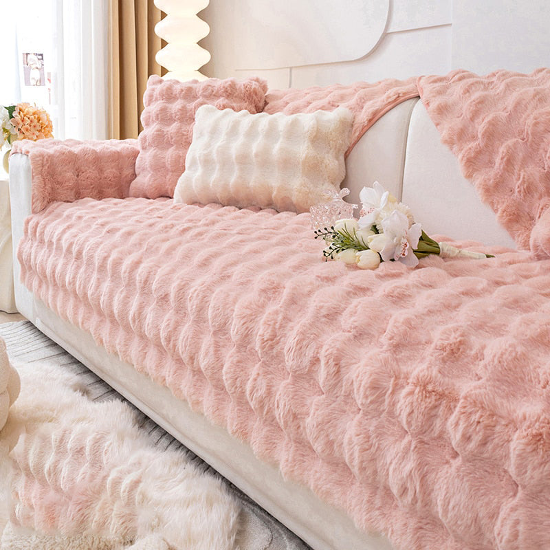 Cozy Soft Cushion Sofa Slipcover
