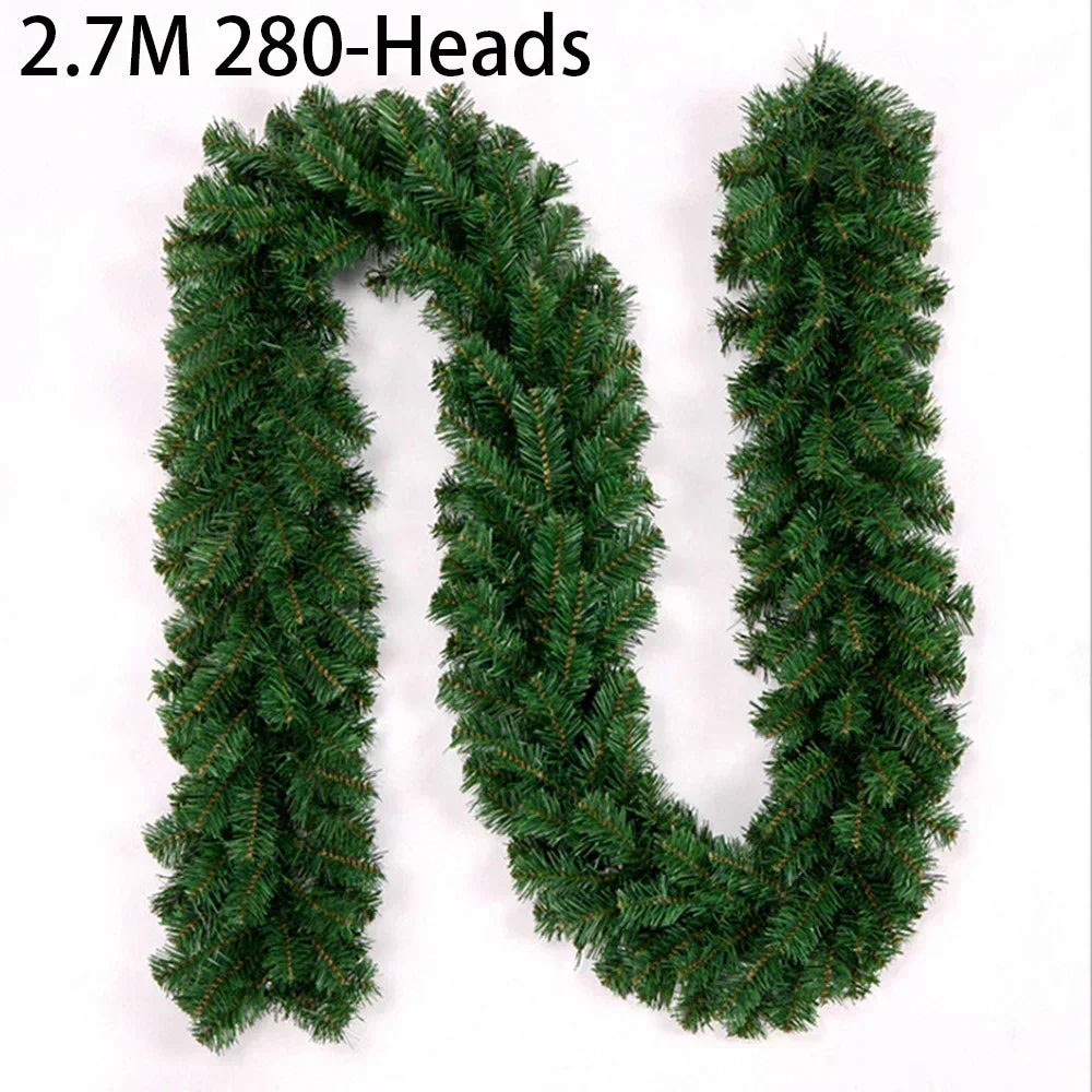 Luxury Artificial Christmas Fir Garland 2.7m Long