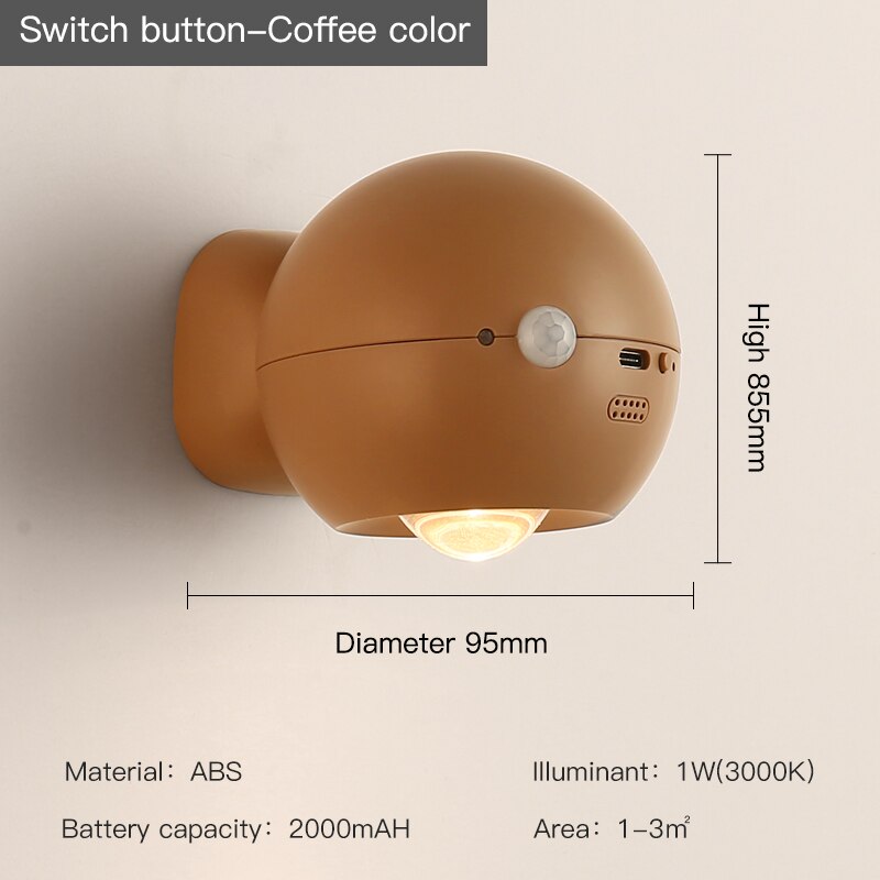 Smart Motion Activated LED Wall Light