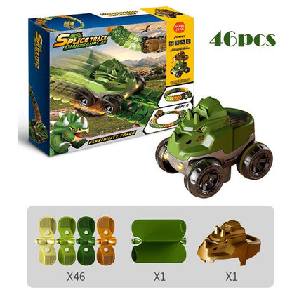 Fun Dinosaur Racing Track Playset Toy - Halri