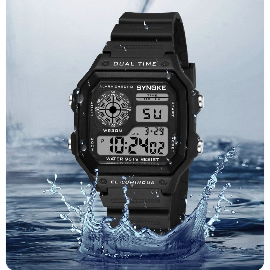 Tactical Heavy Duty Water Resistant Sports Watch - Halri