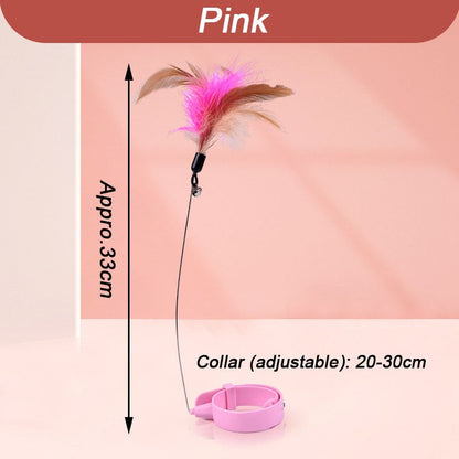 Fun Furry Cat Play Collar Toy - Halri