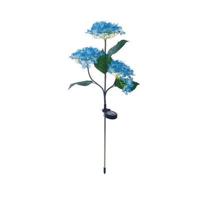 Colorful Solar Powered Flower String Lamp