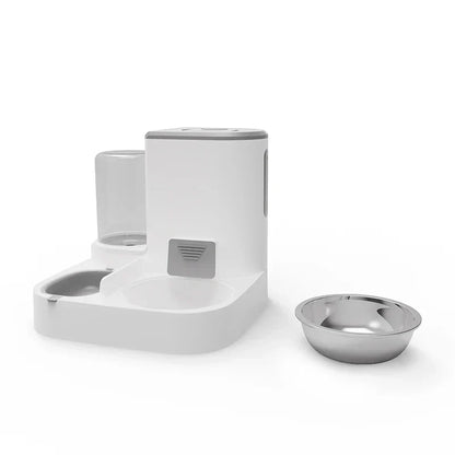 Automatic Pet Feeder and Water Bowl Set