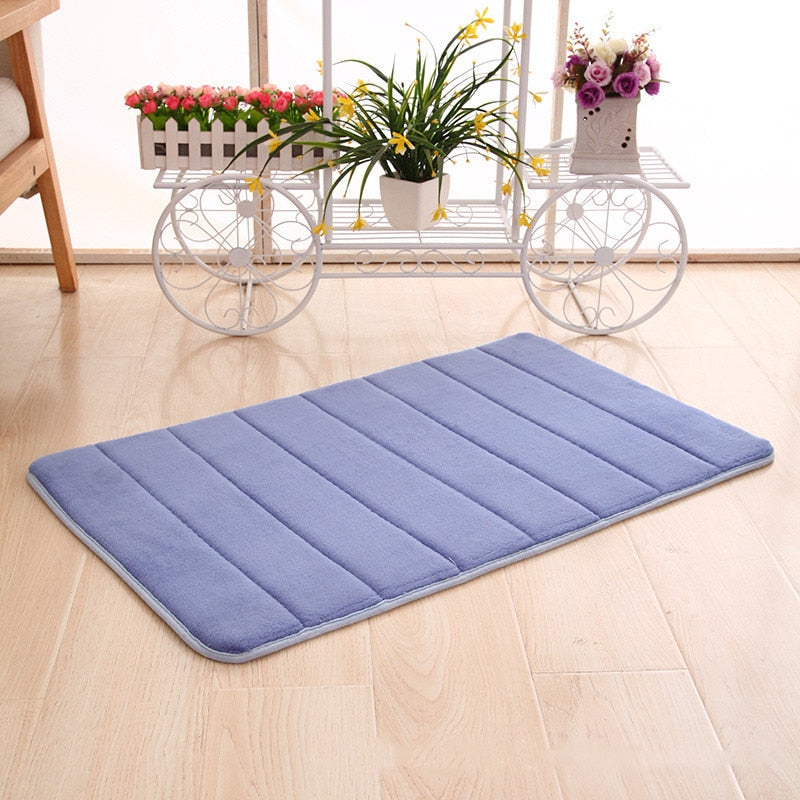 Plush Memory Foam Anti-Slip Bath Mat