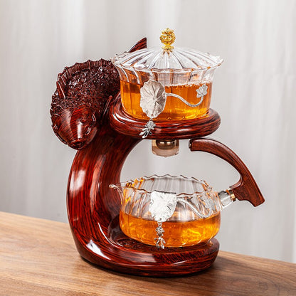 Ocean Blue Fish Shaped Magnetic Teapot