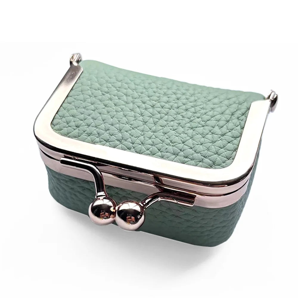 Small Vintage Leather Travel Case