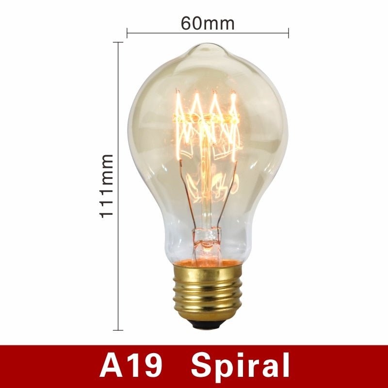 Retro Style Antique Light Bulbs
