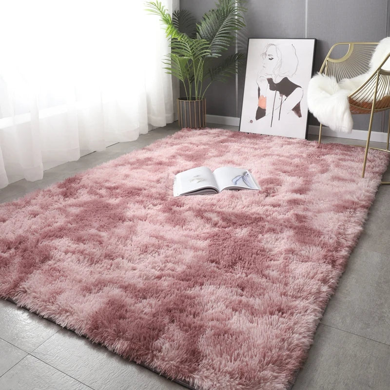 Plush Anti-Slip Rug with Thick Memory Foam Cushioning
