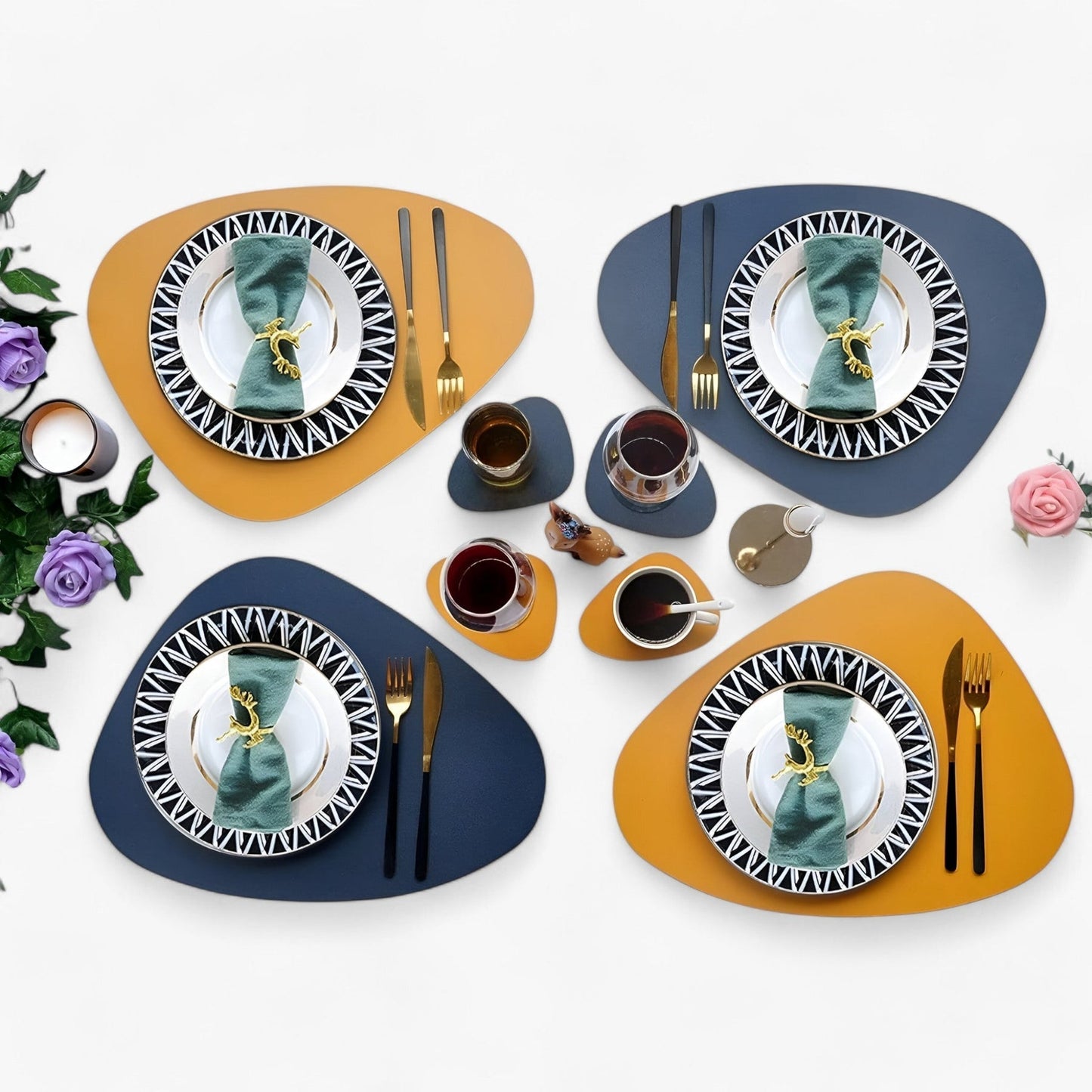 Durable Spill Proof Round Table Mat