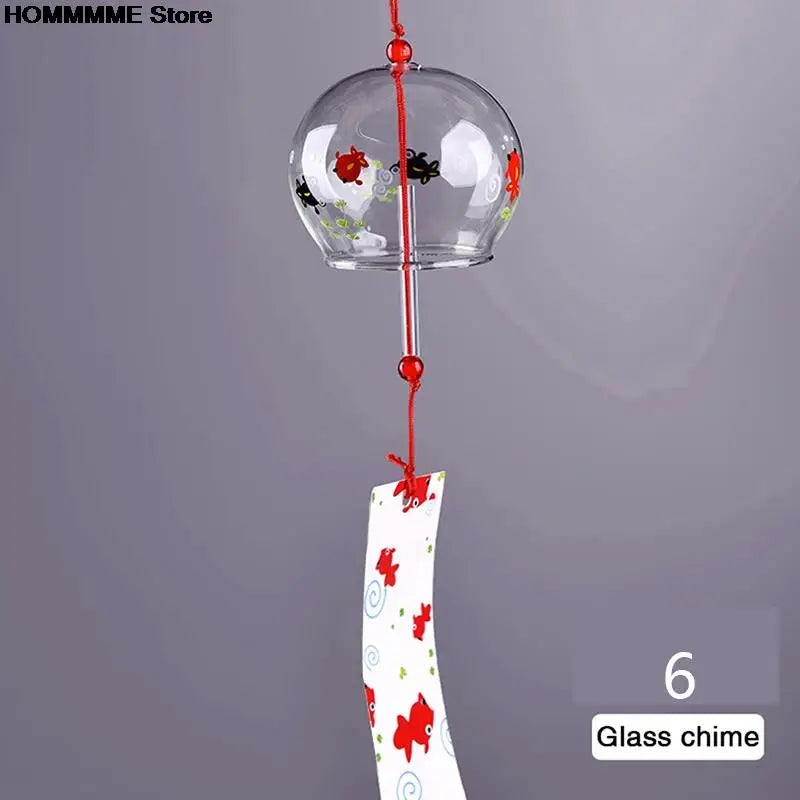 Beautiful Handmade Glass Wind Chime Pendant