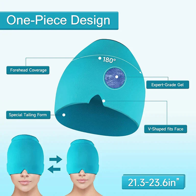 Cooling Eye Mask & Headache Relief Headband