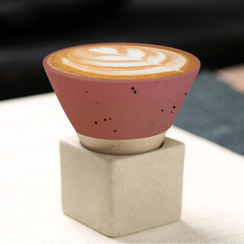 Small Vintage Ceramic Coffee Cup Set