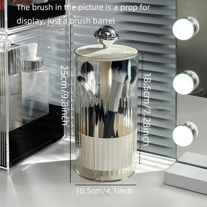 Premium Cosmetic Brush Holder and Auto Lift Storage - Halri