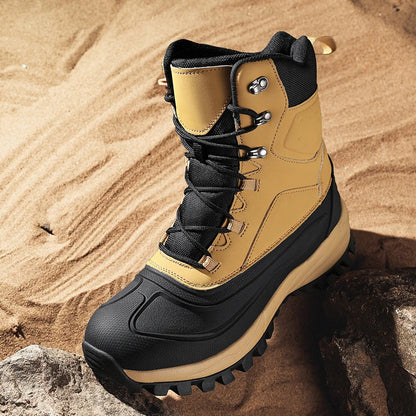 Insulated Waterproof Snow Boots for Men
