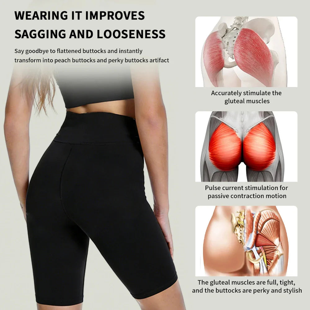 Electro Fitness Training Shorts - 6 Modes Rechargeable