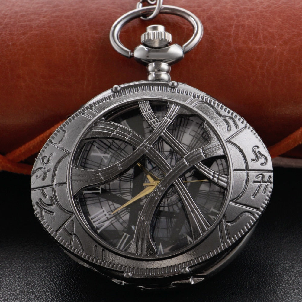 Vintage Style Steampunk Pocket Watch Pendant