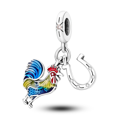 Colorful Animal Silver Charm Beads for Pandora Bracelet