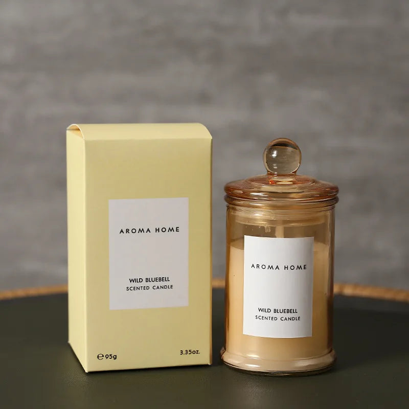 Luxury Fragrant Soy Wax Candle in Glass