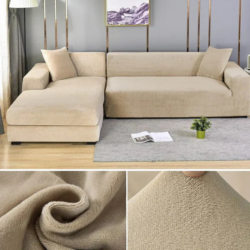 Plush Soft Furniture Slipcover
