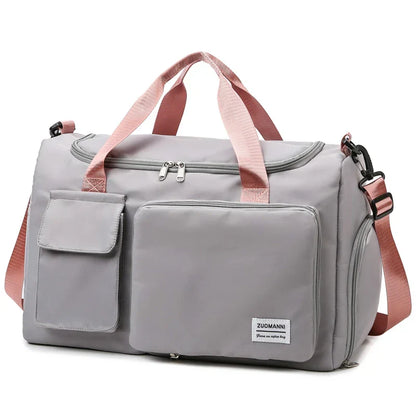 Spacious 35L Travel Backpack with Shoe Pocket