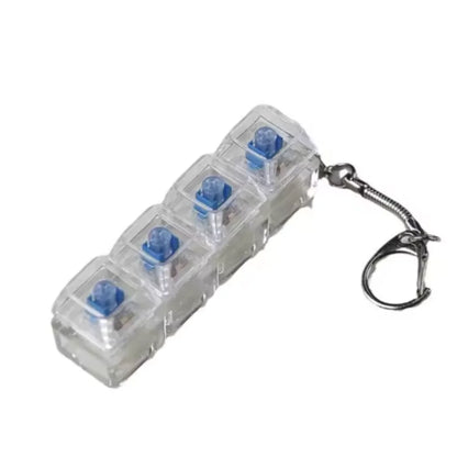 Cool Fidget Cube Clicker Keychain